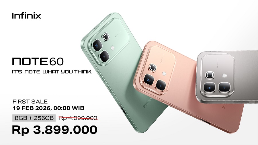 Infinix NOTE 60 Series resmi meluncur di Indonesia dengan Snapdragon, baterai 6500mAh, SOUND BY JBL, dan desain premium.