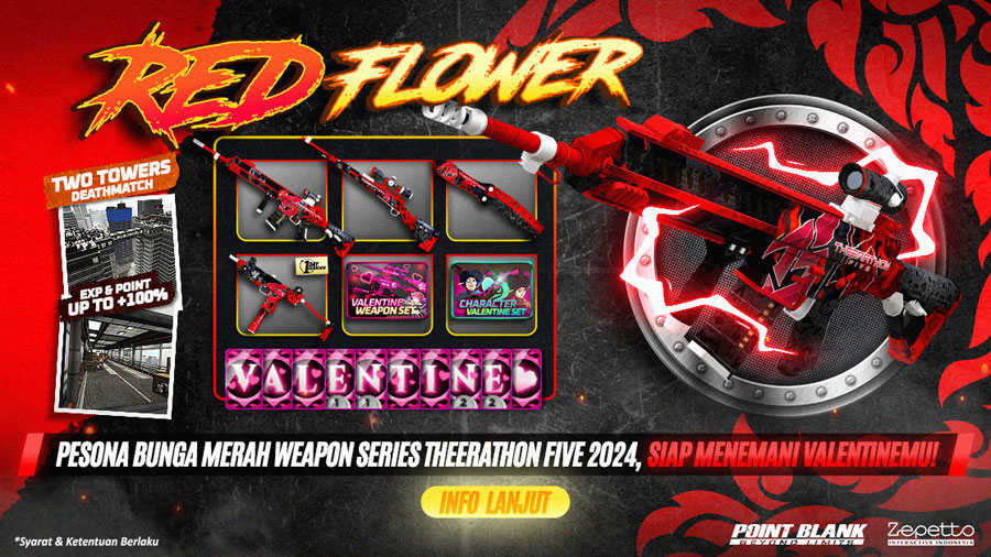 Point Blank Indonesia hadirkan event Februari 2026 dengan reward login, Valentine Sale hingga live streaming eksklusif untuk pemain setia.