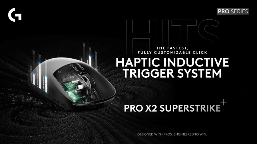 Logitech G PRO X2 SUPERSTRIKE hadir dengan teknologi SUPERSTRIKE, latensi ultra rendah, dan sensor HERO 2. Mouse gaming pro terbaru di Indonesia.