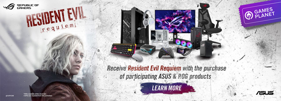 ASUS ROG berkolaborasi dengan Capcom menghadirkan promo bundling Resident Evil Requiem gratis untuk pembelian hardware ROG tertentu lewat promo eksklusif.