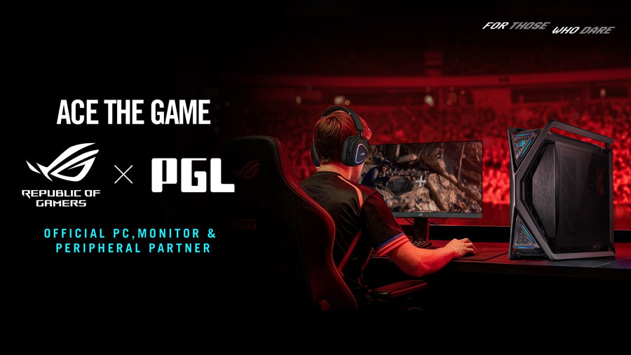 ASUS ROG resmi diumumkan sebagai mitra penyedia monitor, PC, dan periferal untuk PGL Season 2026, dari babak penyisihan grup hingga grand final di Romania.