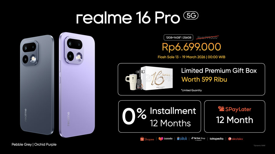 realme hadirkan kampanye Ramadan 2026 “Make Sorry Real” dan promo realme 16 Series 5G untuk temani momen kebersamaan selama Ramadan.