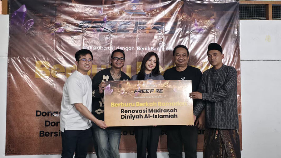 Garena Free Fire bersama BenihBaik salurkan donasi Booyah Ramadan 2026 senilai Rp670 juta dari partisipasi pemain untuk pendidikan, air bersih & bantuan sosial.