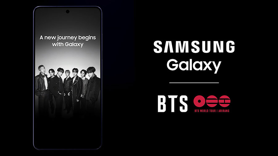 Samsung Dukung BTS WORLD TOUR ARIRANG dengan Galaxy