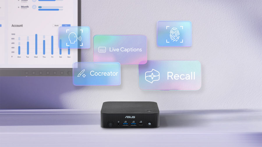 ASUS ExpertCenter PN55 hadir sebagai mini PC Copilot+ bertenaga AMD Ryzen AI 400 Series, ideal untuk produktivitas, kolaborasi, dan kreasi konten.