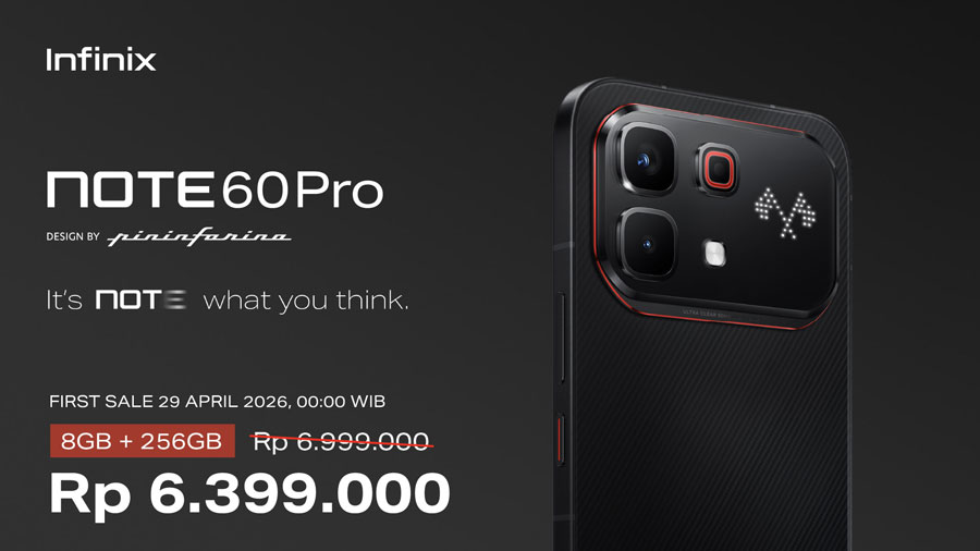 Infinix resmi memperluas NOTE 60 Series lewat NOTE 60 Ultra, NOTE 60 Pro Pininfarina Edition, dan NOTE 60 Pro Yuna Gift Box.