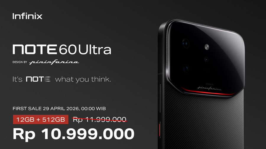 Infinix resmi memperluas NOTE 60 Series lewat NOTE 60 Ultra, NOTE 60 Pro Pininfarina Edition, dan NOTE 60 Pro Yuna Gift Box.