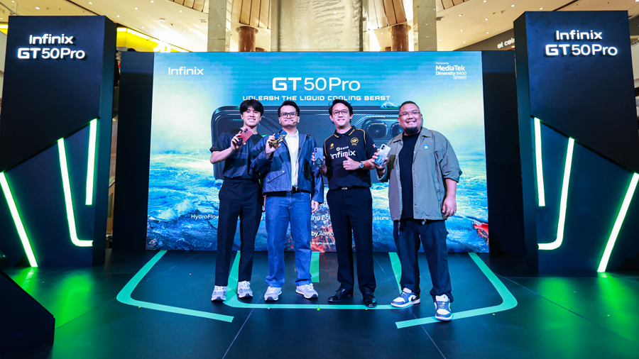 Infinix GT 50 Pro resmi hadir di Indonesia dengan liquid cooling, Dimensity 8400 Ultimate, GT Trigger, dan ekosistem GT AIoT.