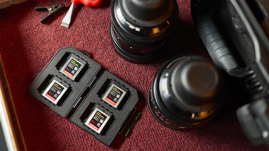 Sandisk memperkenalkan kartu memori profesional baru di NAB 2026, termasuk CFexpress 4.0 Type B serta SDXC UHS-II V60 dan V90 berkapasitas besar.