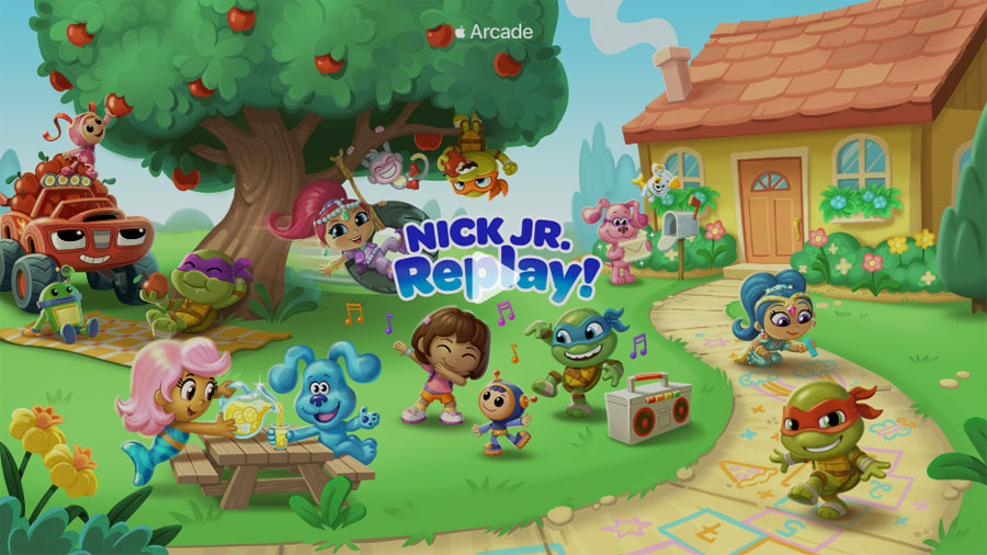 Apple Arcade menghadirkan Nick Jr. Replay! mulai 7 Mei, plus game baru dan update Hello Kitty, Barbie, serta Star Wars.