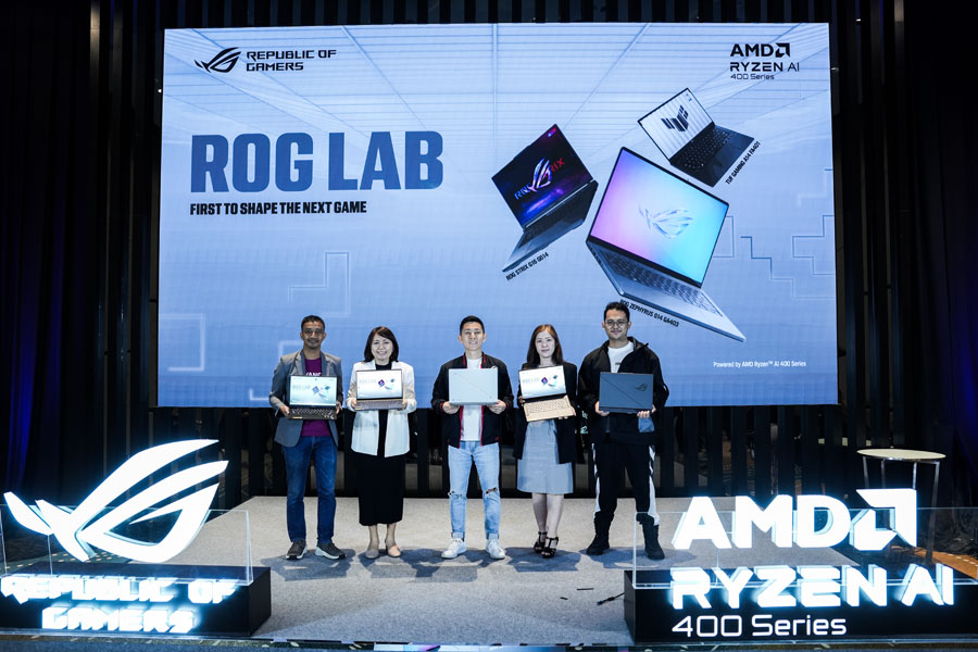 ASUS ROG meluncurkan Zephyrus G14, Strix G16, dan TUF Gaming A14 dengan AMD Ryzen AI, OMNI Virtual Assistant, dan fitur gaming AI terbaru.