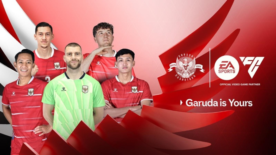 Timnas Indonesia resmi hadir di EA Sports FC 26 dan EA Sports FC Mobile melalui kerja sama eksklusif PSSI, PT GSI, dan EA Sports FC.