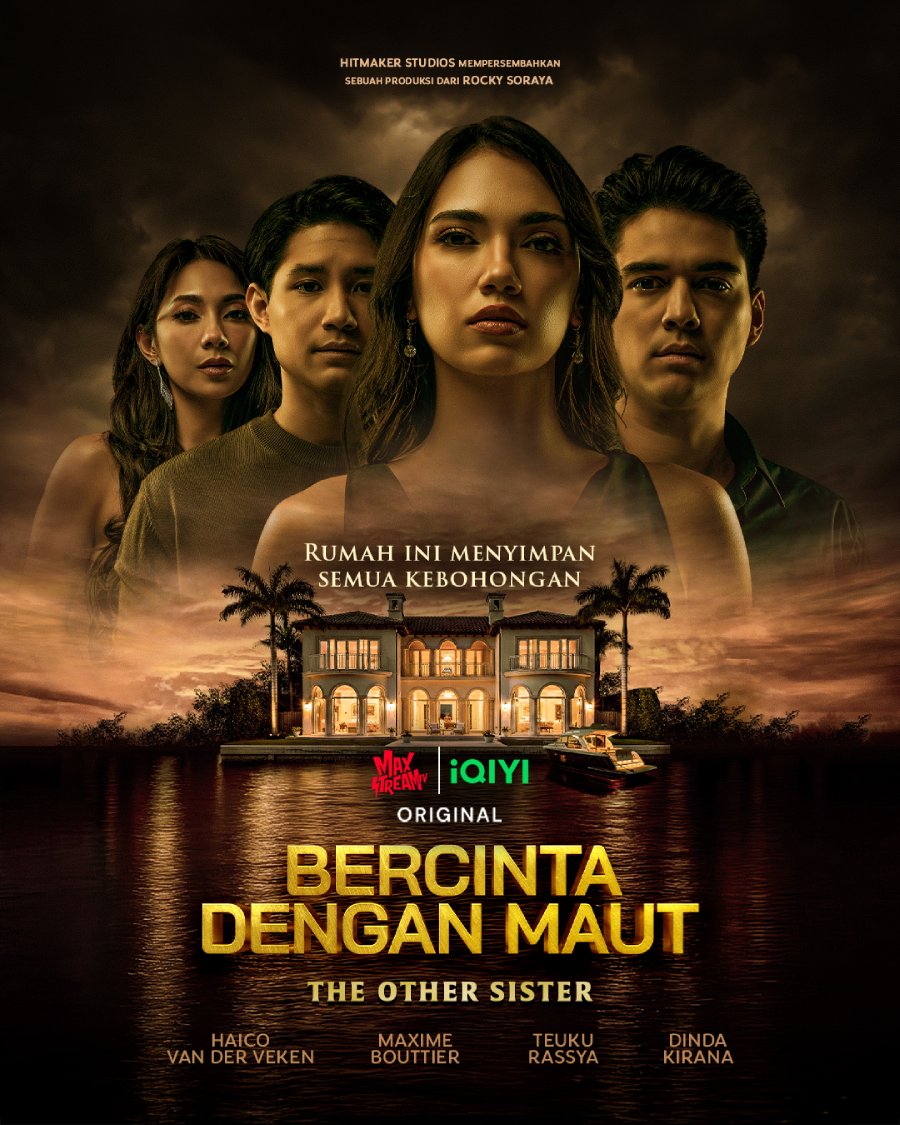 Bercinta Dengan Maut hadir di iQIYI dan Maxstream mulai 29 Mei 2026 dengan kisah misteri, cinta segitiga, dan balas dendam.