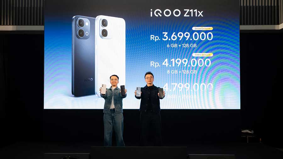 iQOO Z11 Series resmi hadir di Indonesia dengan baterai besar, performa stabil, layar nyaman, dan harga mulai Rp3 jutaan.