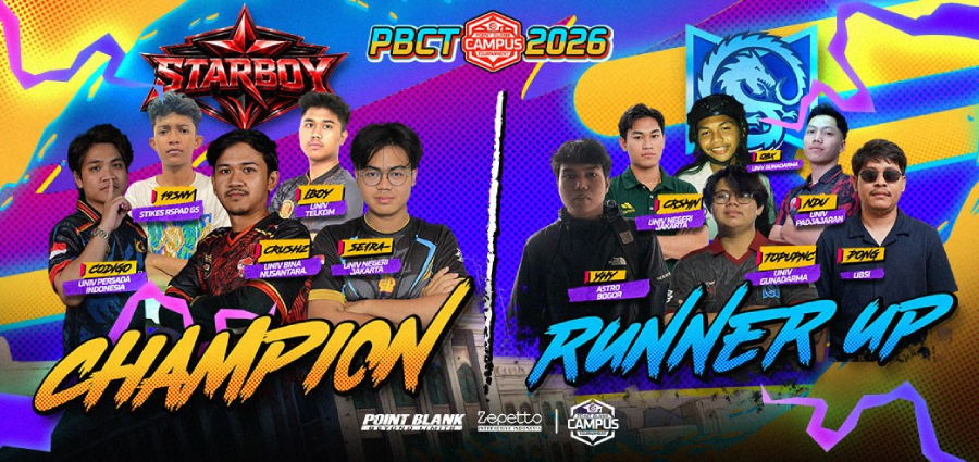 Aster Starboy dan Nagacungkring resmi lolos ke PBSB Season 1 setelah menjadi dua tim terbaik PBCT 2026.