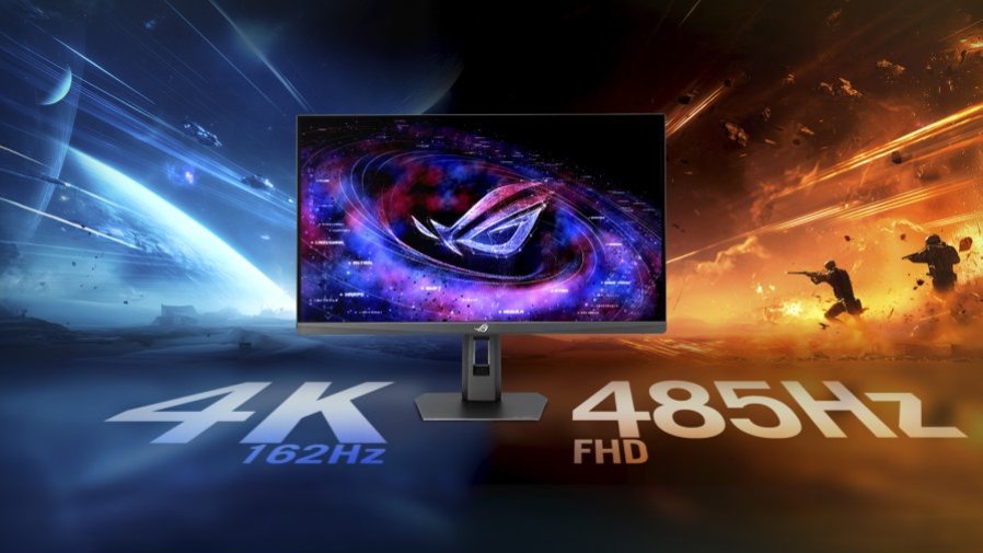 ASUS menghadirkan monitor gaming Dual Mode ROG Strix dan TUF Gaming terbaru dengan panel Fast IPS 4K, response time 0,3 ms, dan refresh rate tinggi.