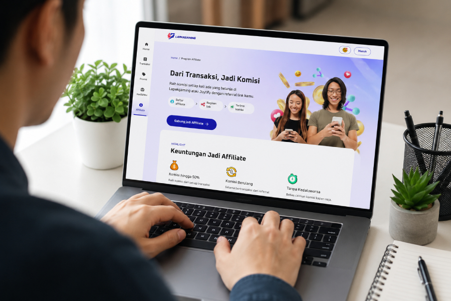 Lapakgaming luncurkan Gaming Affiliate Program, memberi peluang penghasilan tambahan bagi gamer, kreator, dan pengguna media sosial di Indonesia.