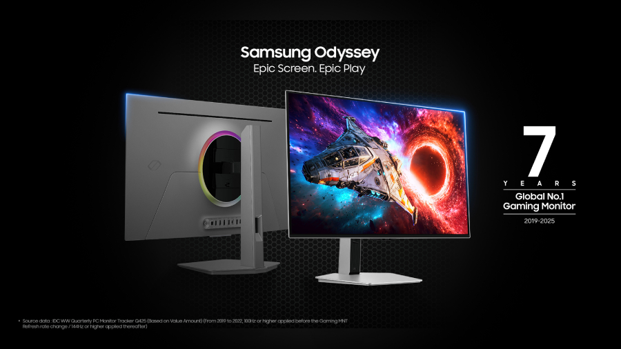 Samsung menghadirkan Odyssey OLED G8 dan G7 untuk gamer kompetitif, serta ViewFinity S8 untuk produktivitas kreatif premium.
