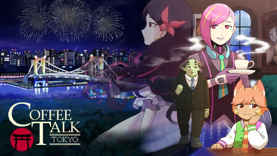 Coffee Talk Tokyo resmi hadir di PC dan konsol dengan latar malam Tokyo, karakter baru, fitur Tomodachill, dan kisah emosional.