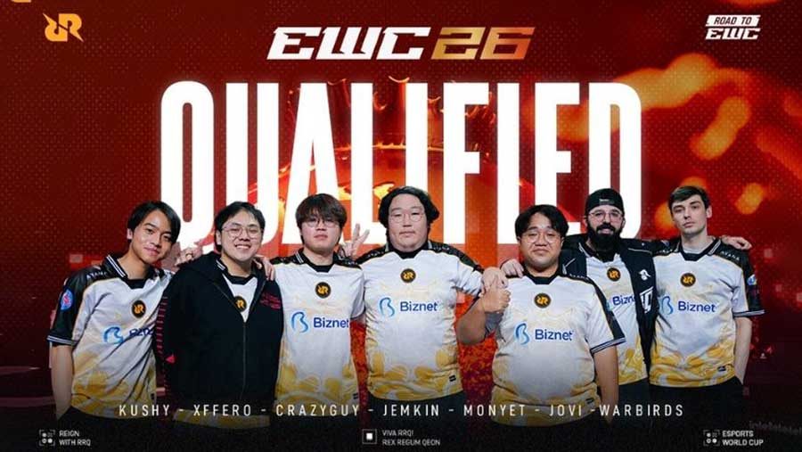 RRQ Valorant amankan tiket Esports World Cup 2026 usai kemenangan dramatis atas Gen.G di Pacific Qualifier, siap bawa nama Indonesia ke panggung internasional.
