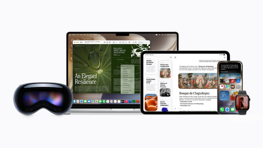 Apple memperkenalkan Siri AI dengan Apple Intelligence, konteks pribadi, kecerdasan visual, dan alat menulis yang lebih canggih.