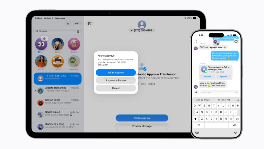 Apple memperkenalkan fitur keamanan anak baru di iOS 27, iPadOS 27, dan macOS 27 untuk membantu orang tua mengatur akses digital anak.