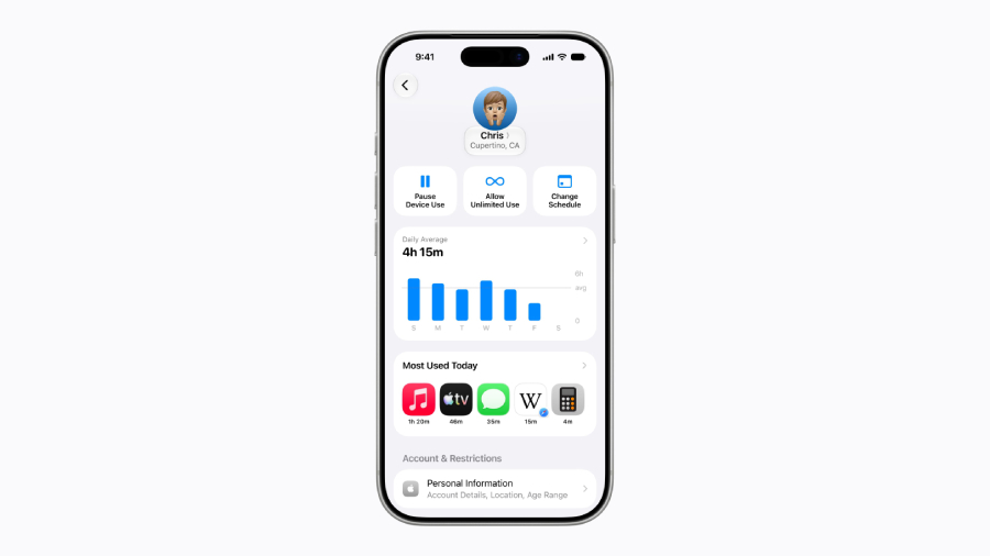 Apple memperkenalkan fitur keamanan anak baru di iOS 27, iPadOS 27, dan macOS 27 untuk membantu orang tua mengatur akses digital anak.