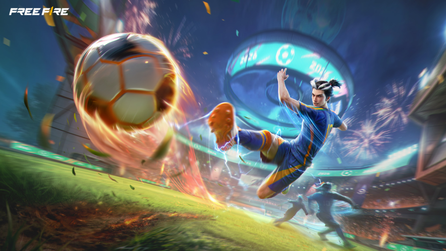 Free Fire mengajak pemain meriahkan event Fire Kickoff bertema sepak bola dengan hadiah eksklusif, mini game, dan fitur seru mulai 5–23 Juni 2026.