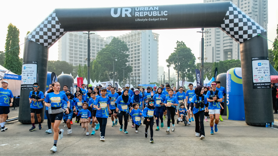 Urban Republic menggelar URMAZING RUN 2026 dengan kategori baru Family Team untuk menghadirkan pengalaman active lifestyle bersama keluarga.