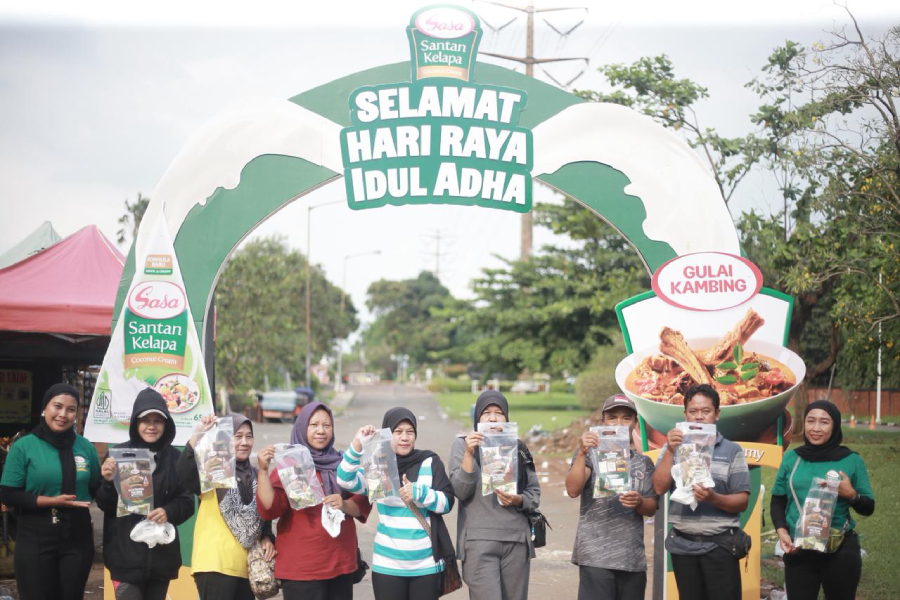 Sasa Santan hadirkan program Idul Adha 2026 untuk membantu masyarakat memasak gulai kambing lebih gurih, creamy, dan praktis.