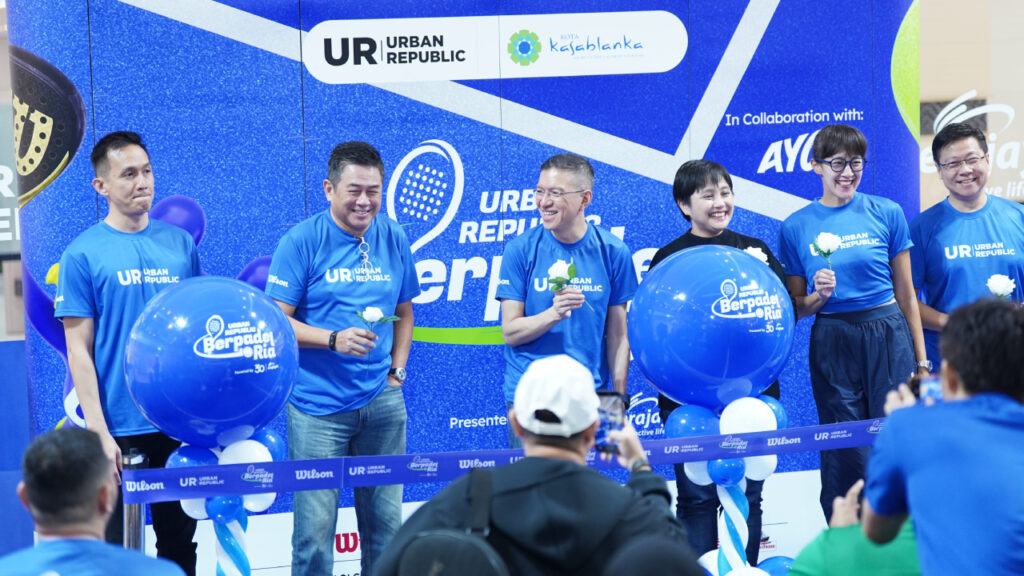 Urban Republic menghadirkan UR Berpadel Ria, event padel yang memadukan sport, lifestyle, komunitas, dan teknologi.