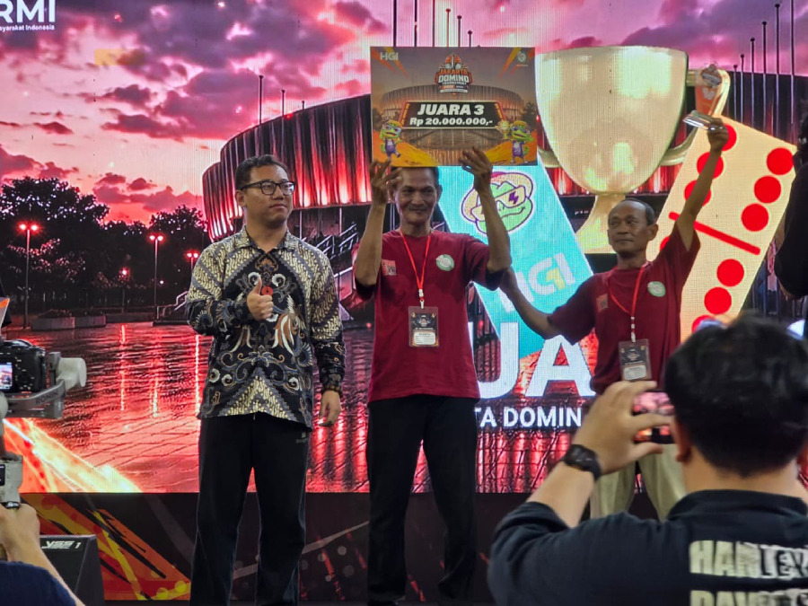 HGI Jakarta Domino Tournament 2026 berakhir dengan RMC 82 sebagai juara setelah mengalahkan lebih dari 1.000 peserta di Jakarta.