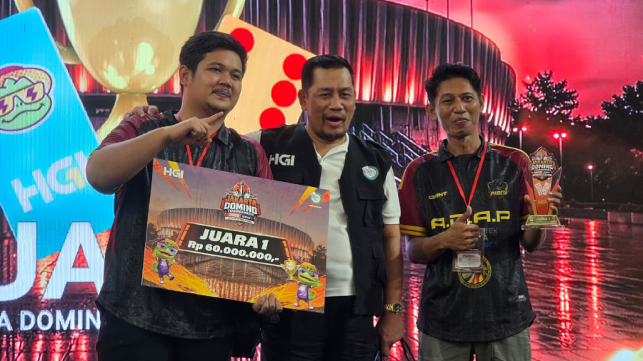 HGI Jakarta Domino Tournament 2026 berakhir dengan RMC 82 sebagai juara setelah mengalahkan lebih dari 1.000 peserta di Jakarta.