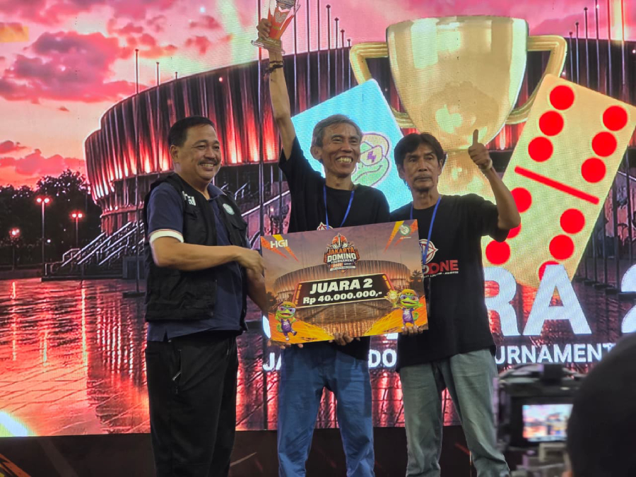 HGI Jakarta Domino Tournament 2026 berakhir dengan RMC 82 sebagai juara setelah mengalahkan lebih dari 1.000 peserta di Jakarta.
