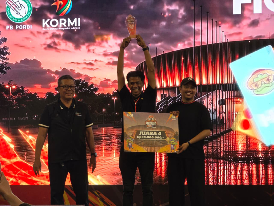 HGI Jakarta Domino Tournament 2026 berakhir dengan RMC 82 sebagai juara setelah mengalahkan lebih dari 1.000 peserta di Jakarta.