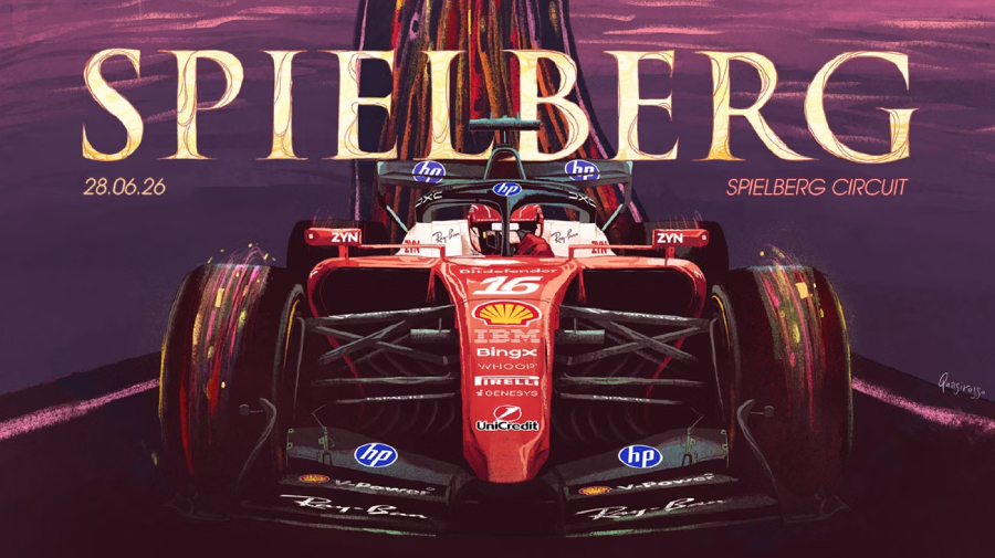 Scuderia Ferrari HP menatap GP Austria 2026 di Spielberg dengan update power unit, Dino Beganovic di FP1, dan fokus pada detail kecil.