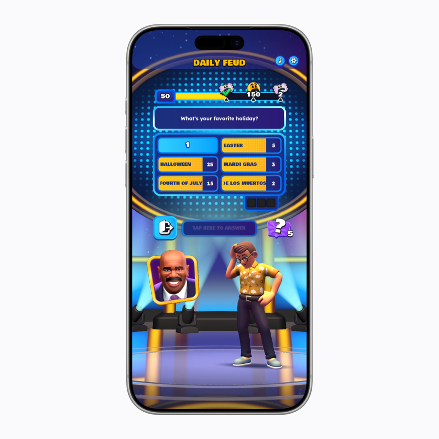 Apple Arcade menambah sembilan game baru, termasuk Mini Football Legends, Family Feud Pocket, My Talking Tom 2+, dan Coffee Inc 2+.