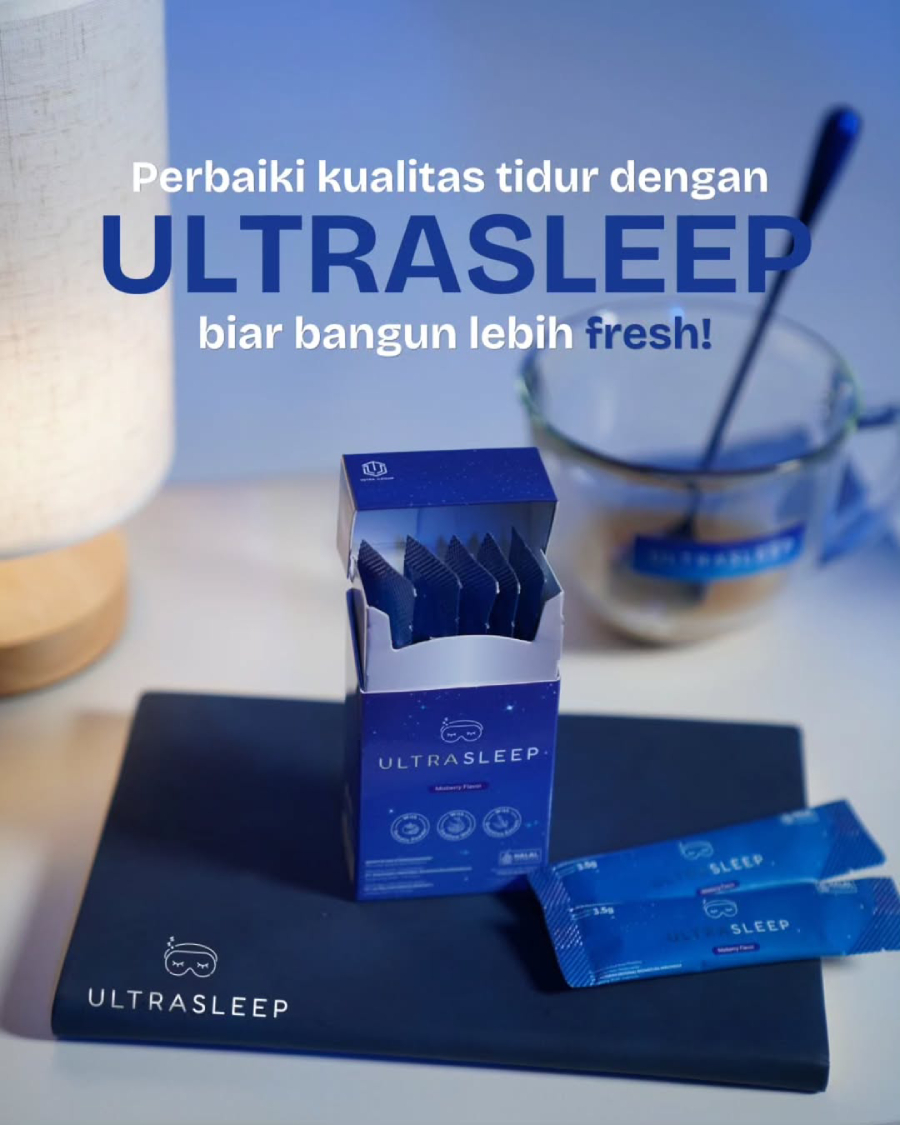 Reza Arap resmi bergabung sebagai owner UltraSleep, brand suplemen serat rasa mixberry yang diklaim membantu kualitas tidur lebih baik.
