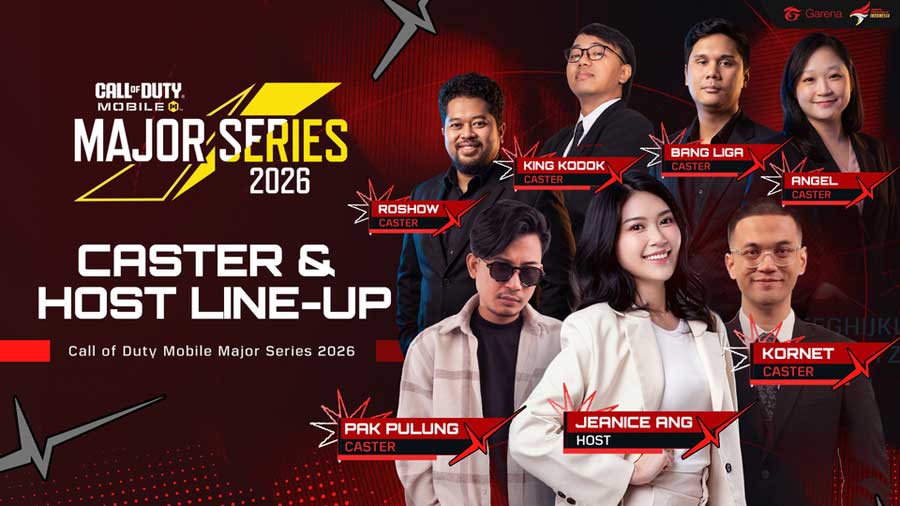 Grand Finals CODM Major Series 2026 digelar gratis di Mall Taman Anggrek dengan EVOS, El Tantrum, dan Vizualz Esports.