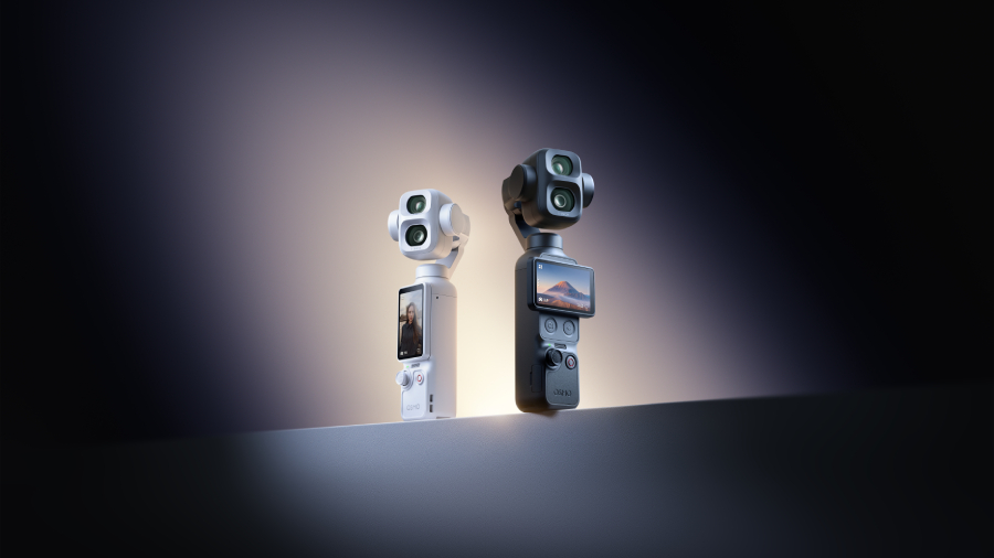 DJI Osmo Pocket 4P hadir dengan lensa ganda, sensor CMOS 1 inci, video 4K/240fps, dan stabilisasi gimbal untuk kreator.