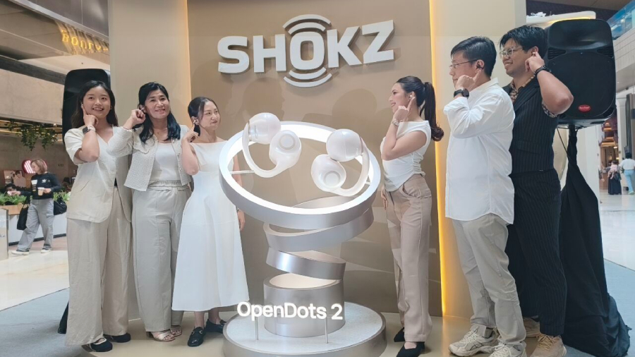Shokz OpenDots 2 resmi hadir di Indonesia dengan desain open-ear, Bassphere 2.0, Dolby Audio, serta harga Rp3.999.000.