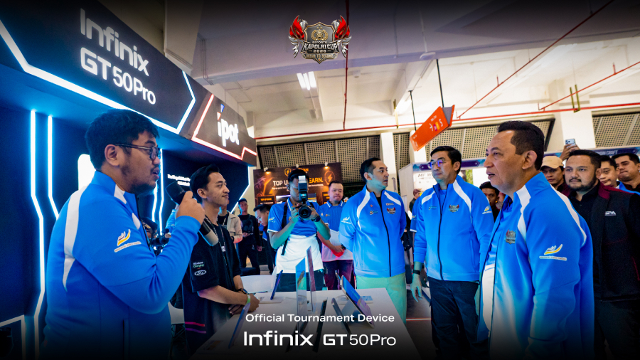 Infinix GT 50 Pro menjadi Official Tournament Device Kapolri Cup 2026 dengan layar 144Hz, GPU Frame Interpolation & sistem pendinginan gaming