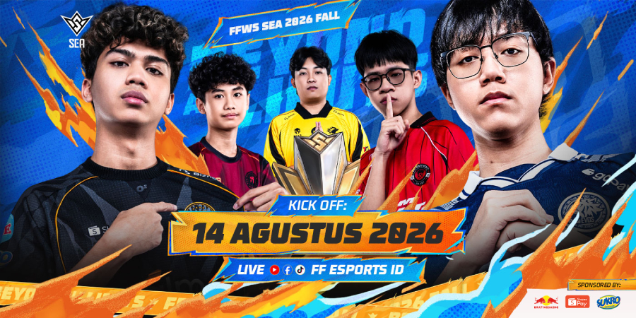 FFWS SEA 2026 Fall segera dimulai dengan 5 tim Indonesia yang memburu gelar juara dan tiket Global Finals. Grand Finals digelar di Surabaya.