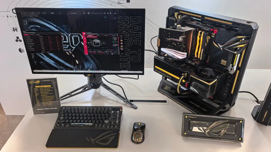 ASUS ROG resmi menghadirkan ROG Edition 20 di Indonesia dengan lini PC, monitor, peripheral, mini PC, dan router edisi terbatas.