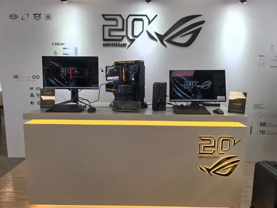 ASUS ROG resmi menghadirkan ROG Edition 20 di Indonesia dengan lini PC, monitor, peripheral, mini PC, dan router edisi terbatas.