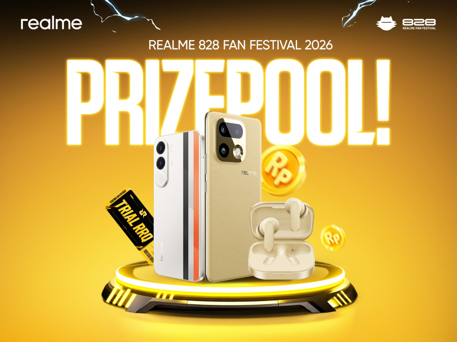 realme 828 Gaming Tournament 2026 membuka kesempatan pemain MLBB Indonesia menjadi pro player melalui trial eksklusif bersama Team RRQ.