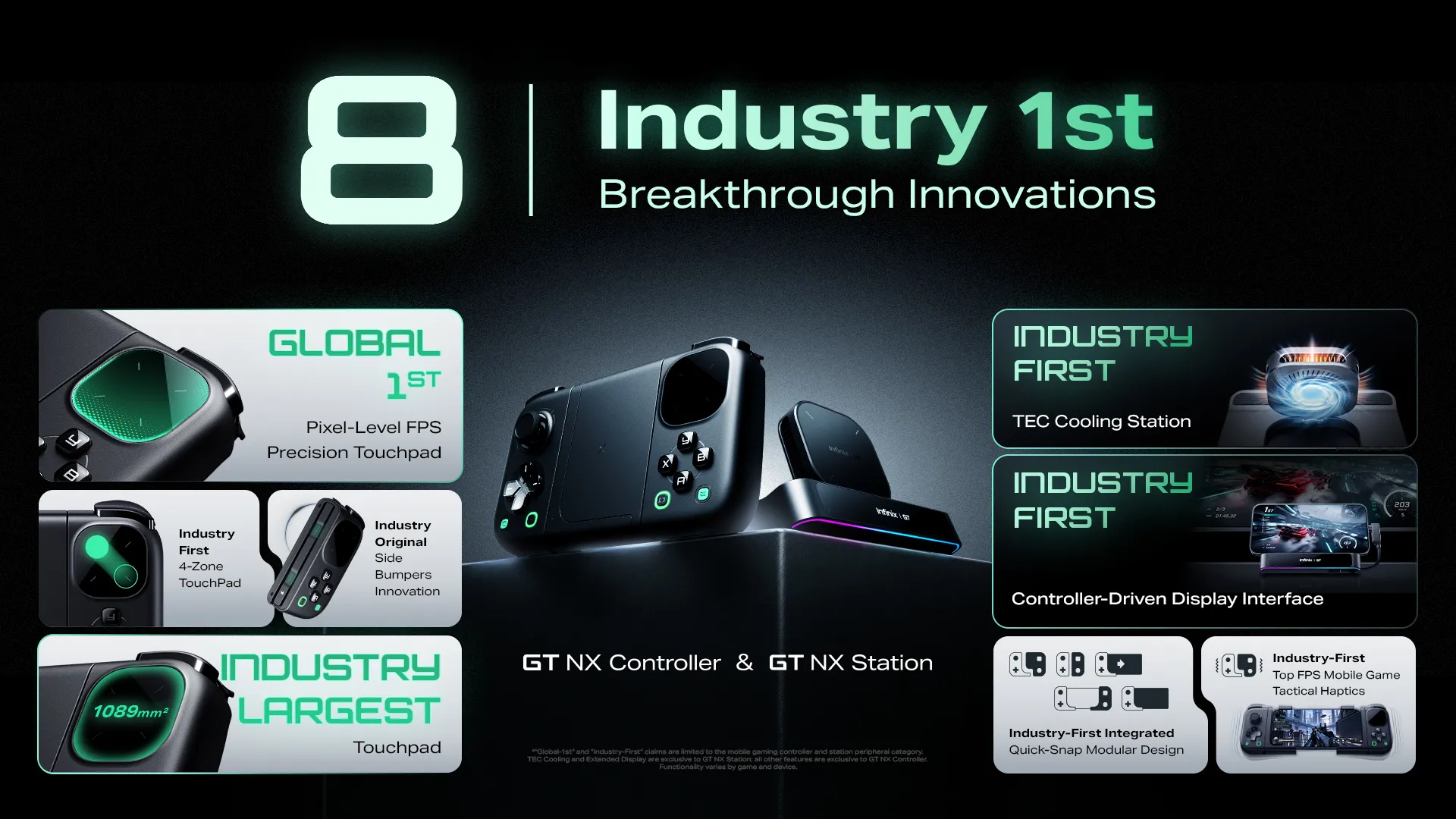 Infinix GT NX Series hadir dengan GT NX Controller dan GT NX Station untuk pengalaman mobile gaming lebih presisi, imersif, dan terjangkau.