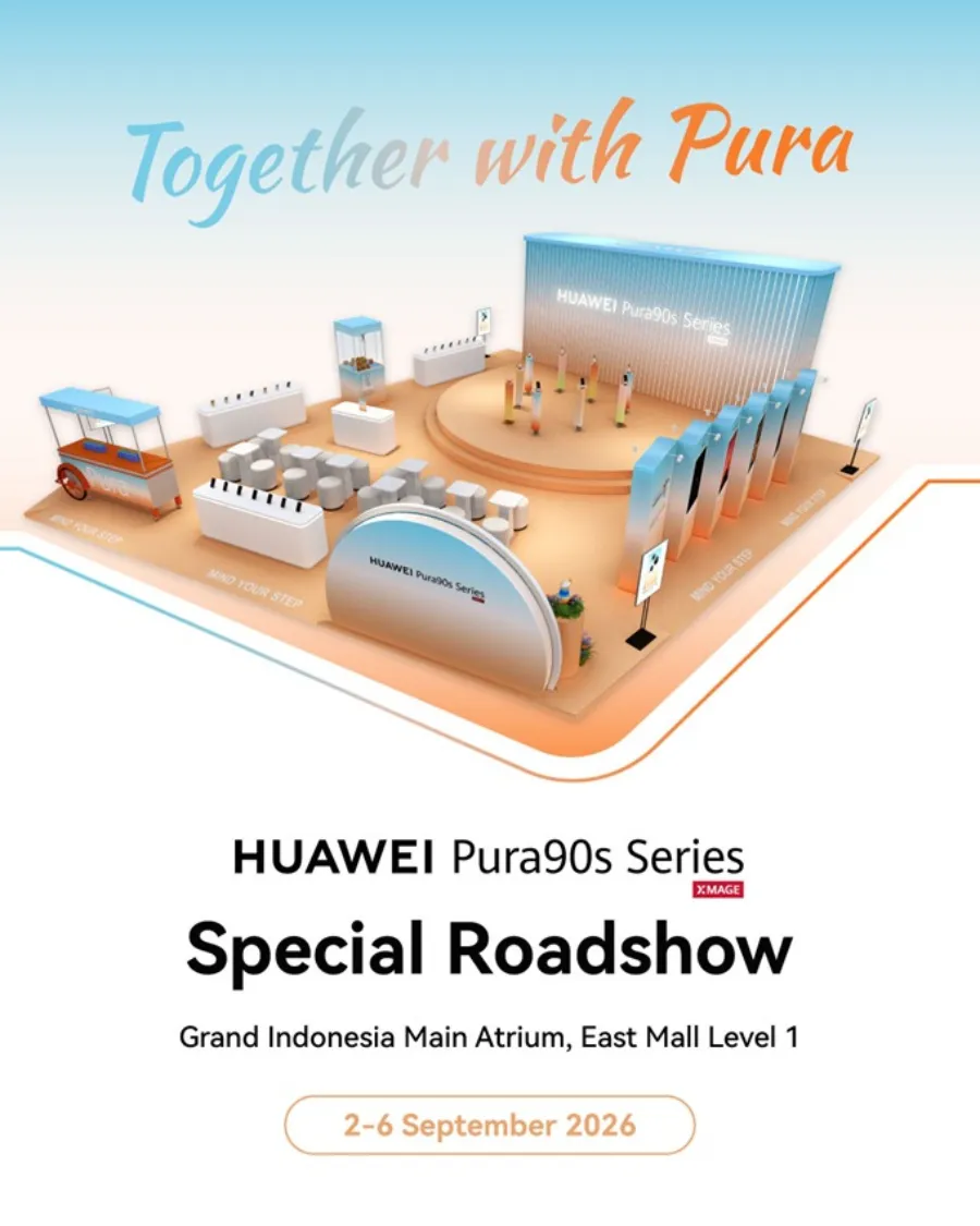 HUAWEI Pura 90s Series hadir di Indonesia dengan kamera telefoto hingga 200MP, fitur AI Photography, baterai 6.000 mAh, dan konektivitas 5G.