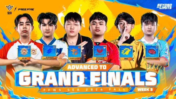 BTR dan ONIC Lolos Grand Finals FFWS SEA 2026 Fall