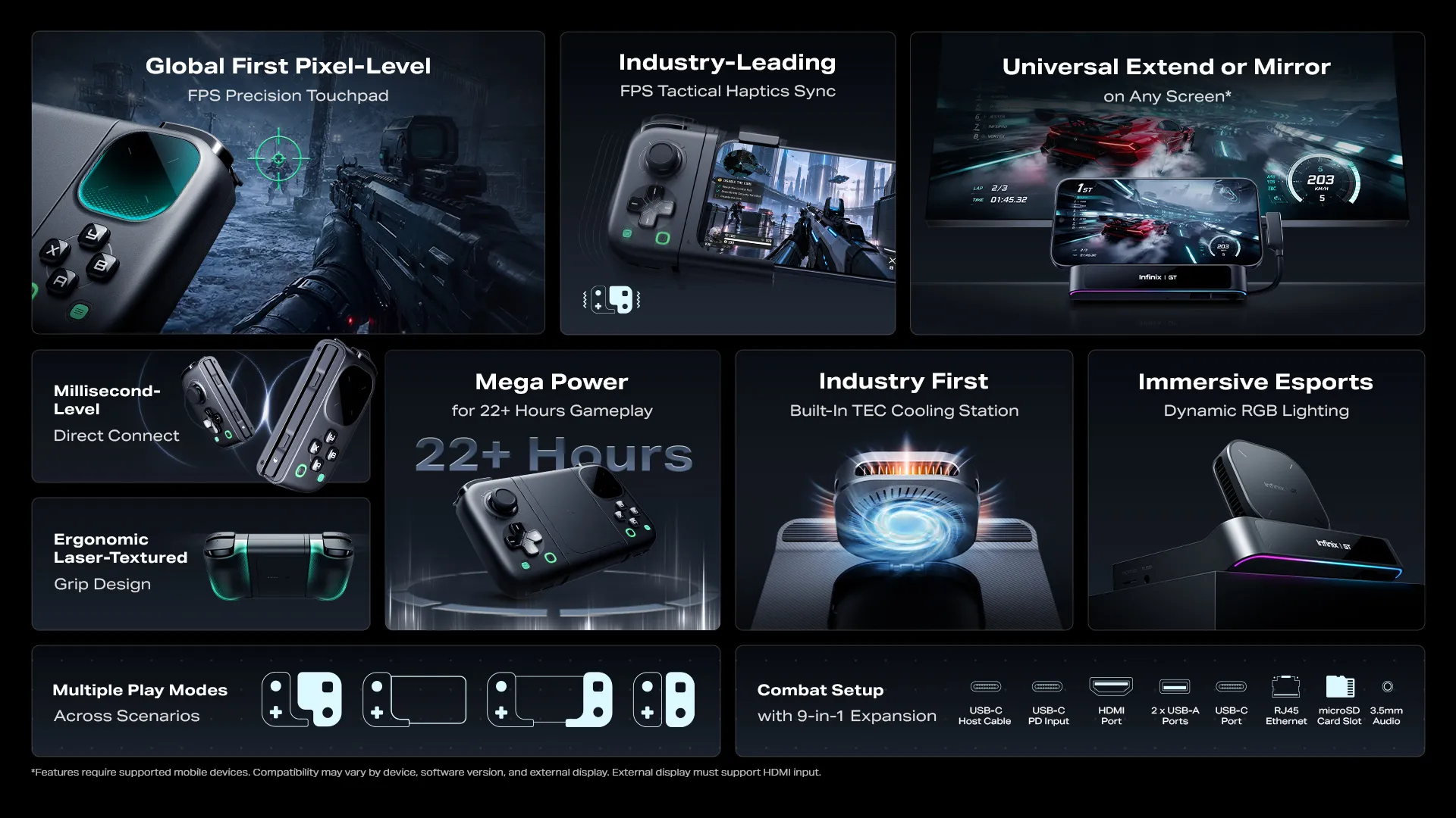 Infinix GT NX Series hadir dengan GT NX Controller dan GT NX Station untuk pengalaman mobile gaming lebih presisi, imersif, dan terjangkau.